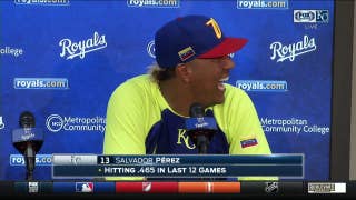 Salvy on his grand slam: 'You guys know me — I like to swing'