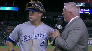 Alex Gordon avoids the Salvy Splash: 'He knows better'