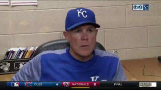Yost on Salvy's massive homer: 'He got every bit of it'