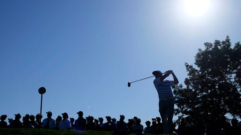 Rickie Fowler in contention at Memorial Rickie Fowler in contention at Memorial