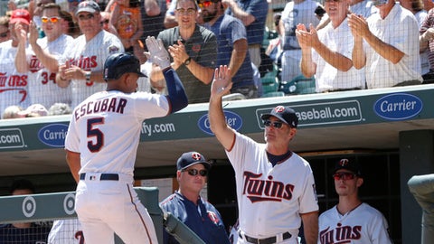 Ramirez 2 HRs, Indians beat Twins 9-3 in doubleheader opener Ramirez 2 HRs, Indians beat Twins 9-3 in doubleheader opener