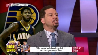 Lakers reportedly considering trading #2 pick for Paul George | SPEAK FOR YOURSELF