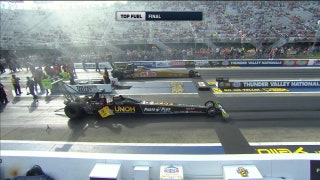 Clay Millican Wins Top Fuel Final at Bristol | 2017 NHRA DRAG RACING