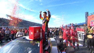 Kyle Larson Pulls Away on Final Restart to Win | 2017 MICHIGAN | FOX NASCAR