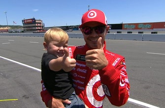 Kyle Larson Wins Pole Position | 2017 SONOMA | FOX NASCAR