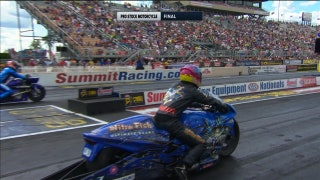 LE Tonglet Wins Pro Stock Motorcycle Final at Norwalk | 2017 NHRA DRAG RACING