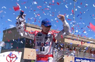 Kevin Harvick Wins Under Yellow | 2017 SONOMA | FOX NASCAR