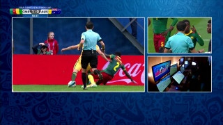 Penalty awarded to Australia after VAR review | 2017 FIFA Confederations Cup Highlights