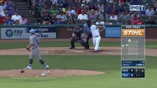 WATCH: Three players go yard as Rangers defeat Mariners 10-4