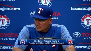 Jeff Banister on offense to nearly come back