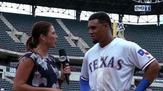 Huge day for Carlos Gomez in Rangers' 11-4 win