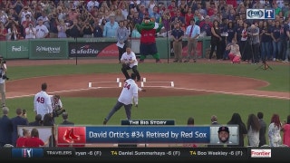 David Ortiz's jersey retirement | Rangers Live
