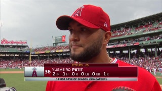 Yusmeiro Petit feels excited in place among top relievers