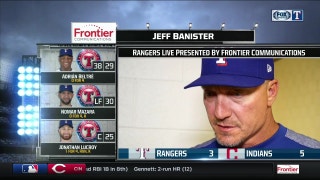 Jeff Banister talks tough 5-3 loss to Cleveland