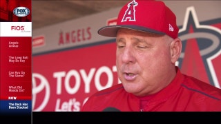 Mike Scioscia likes what he sees but needs the rotation to step up