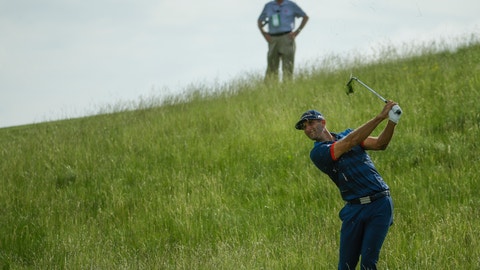 Rickie Fowler's record-tying round highlights round one of the US Open