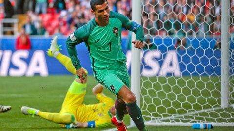 Once again it was Cristiano Ronaldo