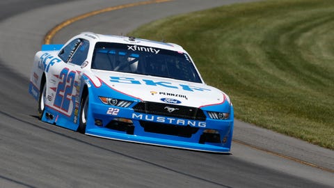 Kyle Busch turns fastest lap at Pocono for 2nd straight pole