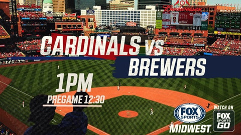 Brewers Split Doubleheader With Cardinals