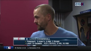 Chisenhall continues hot streak in win