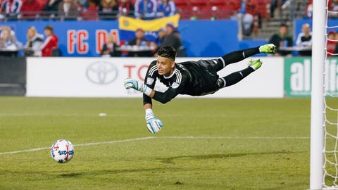Goalkeeper Jesse Gonzalez on preliminary US Gold Cup roster