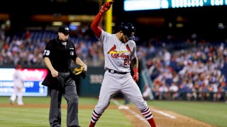 WATCH: Pham has a historic night in Cardinals' win over Phillies