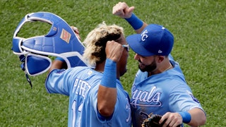 WATCH: Salvy hits his first career grand slam for Royals lead