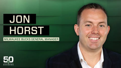 Bucks stay in-house, hire Jon Horst as general manager
