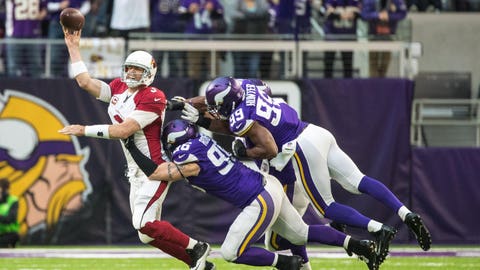 Minnesota Vikings coach Mike Zimmer on his eyes: 'It's time to go!'