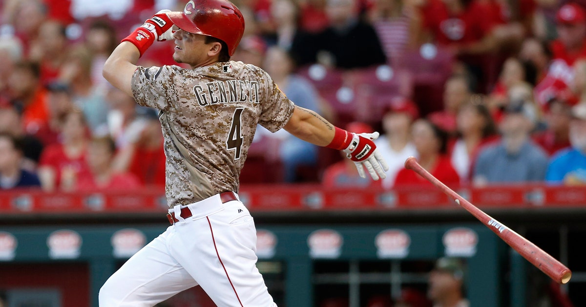 Watch Cincinnati Reds' Scooter Gennett crush 4 homers against Cardinals - FOXSports.com