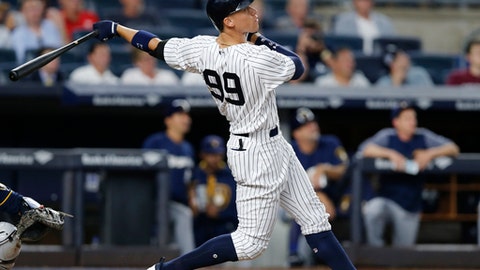 Yankees' Judge homing in on history Yankees' Judge homing in on history
