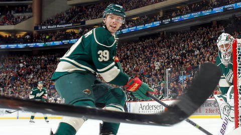 Wild trades center Jordan Schroeder to Blue Jackets