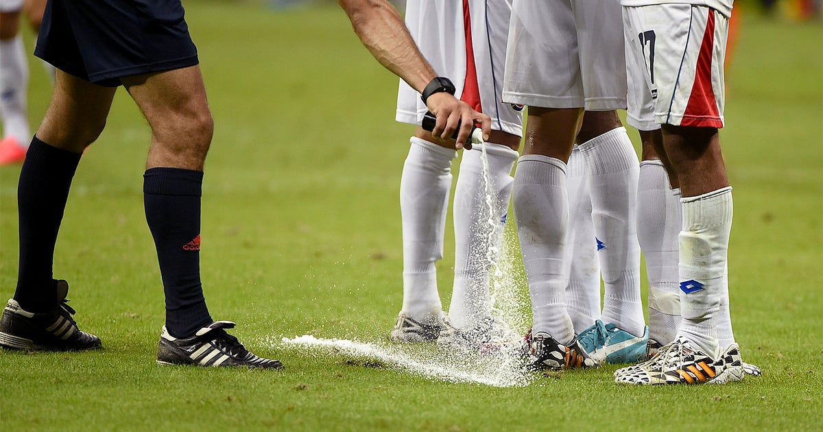 Premier League referees to use vanishing spray during matches FOX Sports