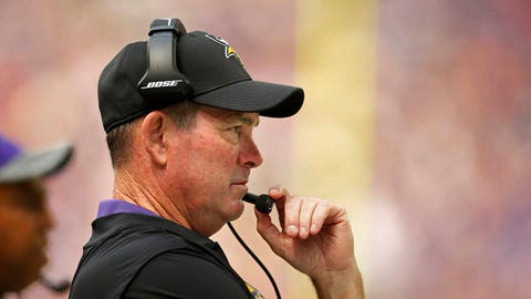 Mike Zimmer says his eye is doing great Mike Zimmer says his eye is doing great