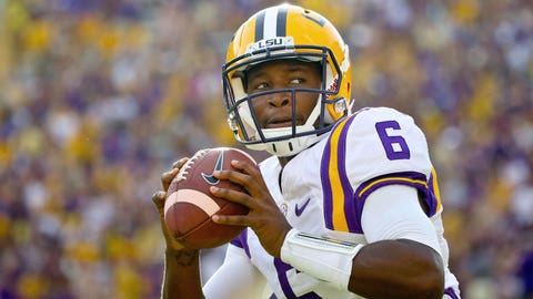 LSU quarterback Brandon Harris transferring to North Carolina
