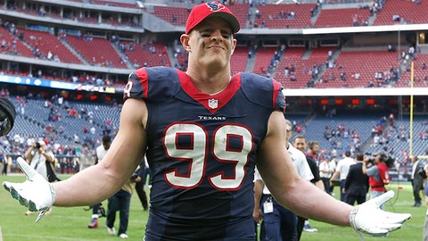 Texans' star JJ Watt is ready to get back on the field
