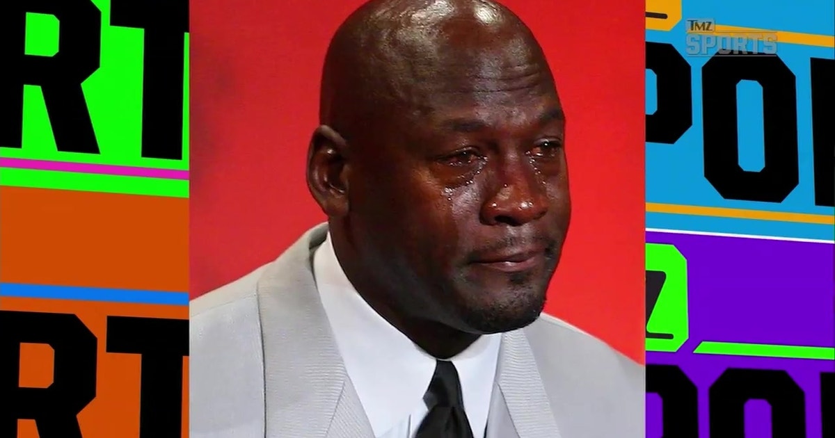 Michael Jordan is cool with the crying face meme - 'TMZ Sports' | FOX Sports
