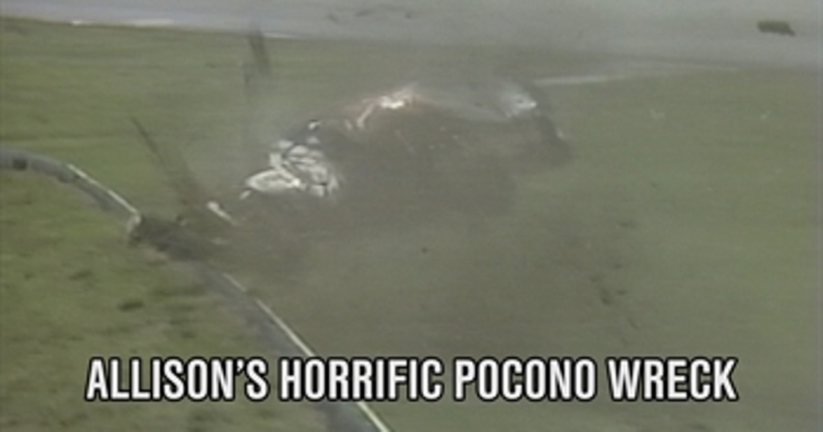 Davey Allison's Horrific Wreck at Pocono | FOX Sports