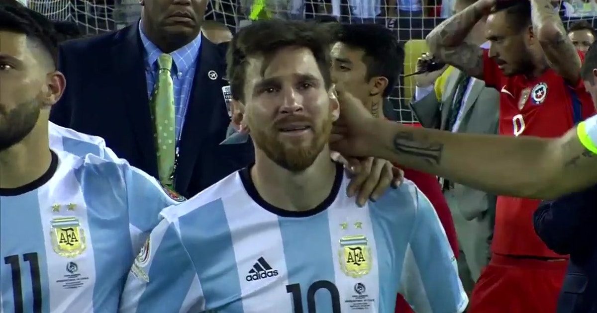 Lionel Messi Emotional After Heartbreaking Loss In 2016 Copa