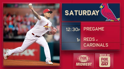 Cardinals hit three homers en route to 4-3 victory over Reds