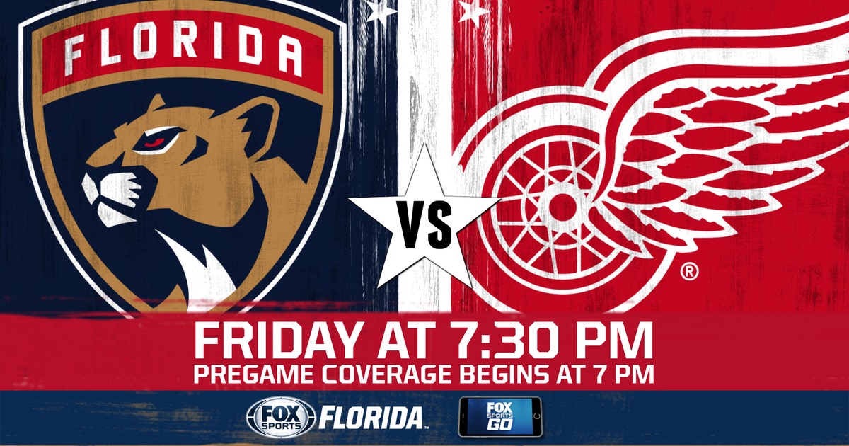Detroit Red Wings at Florida Panthers game preview FOX Sports