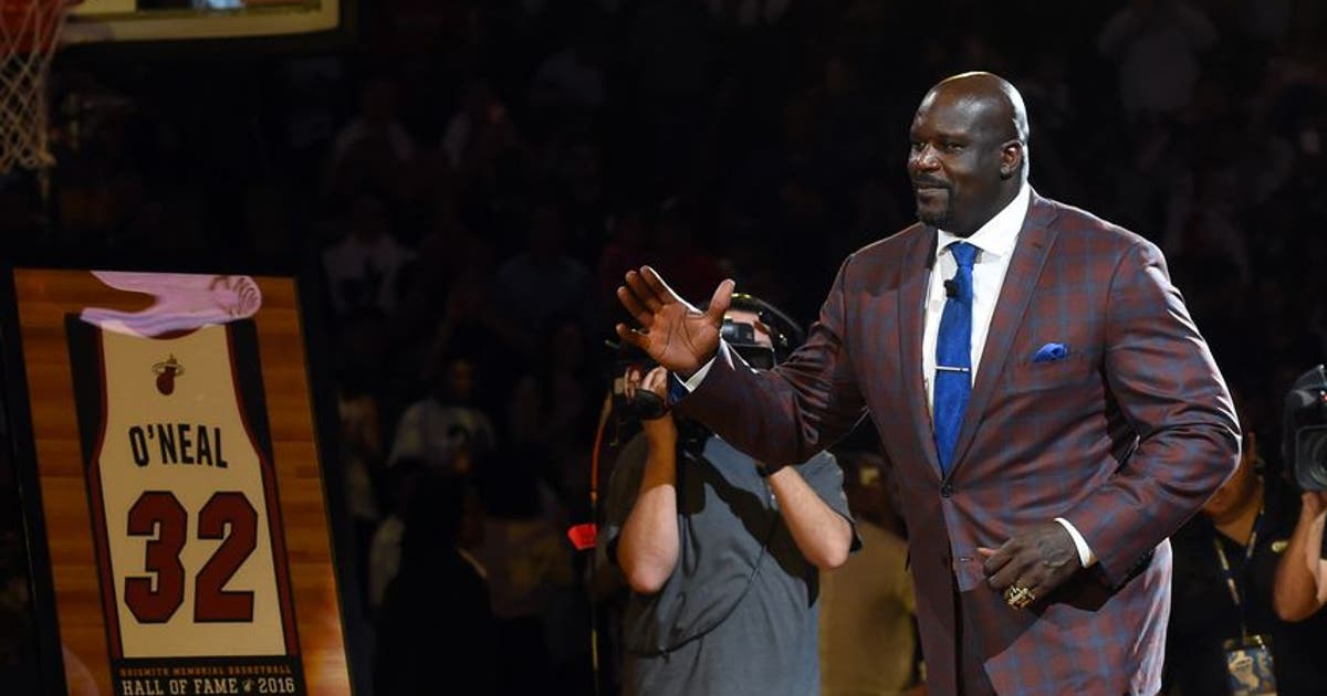 shaq jersey retired orlando