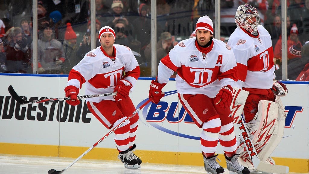 detroit red wings outdoor classic jersey