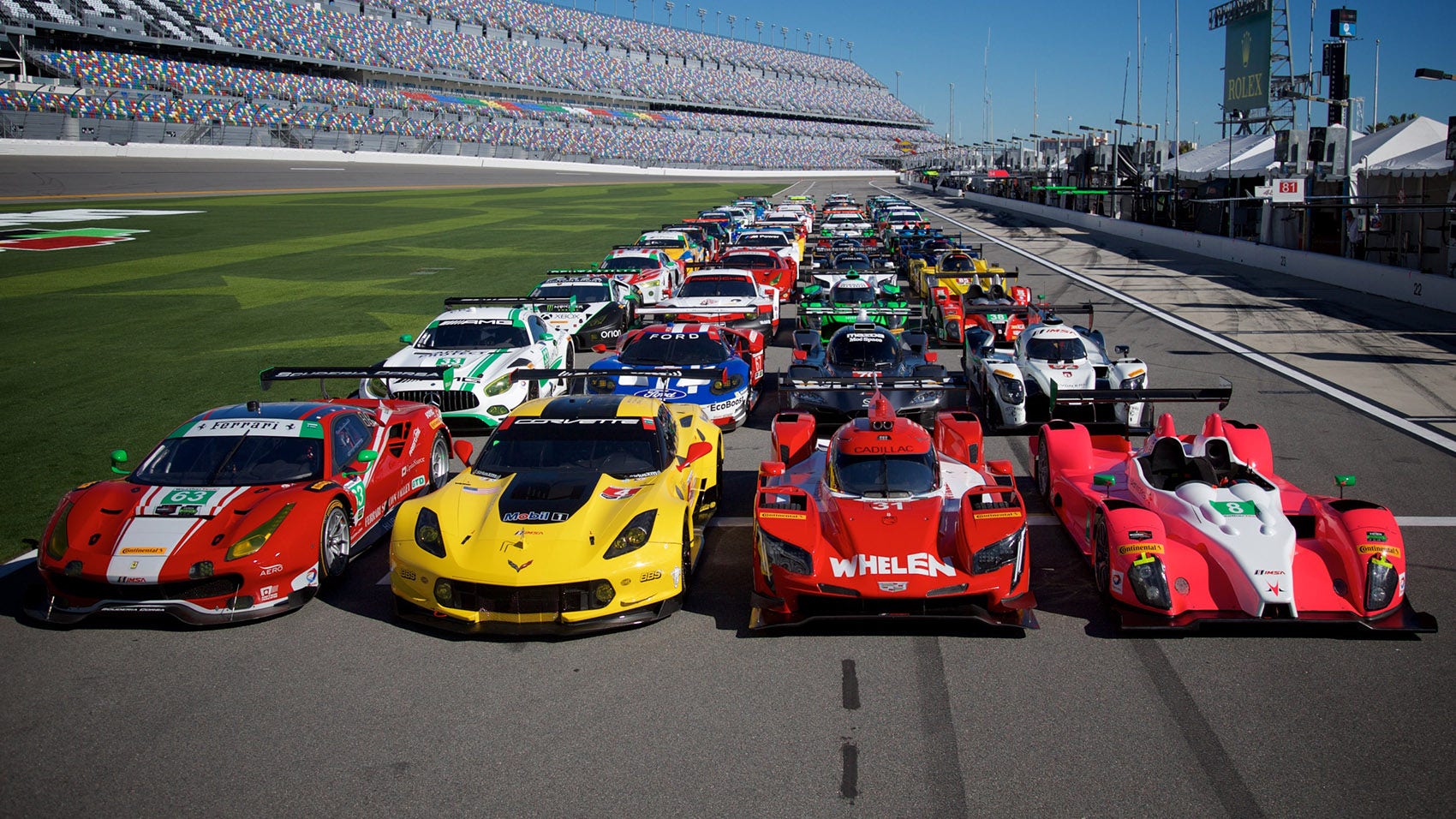 Rolex 24 2024 starting grid