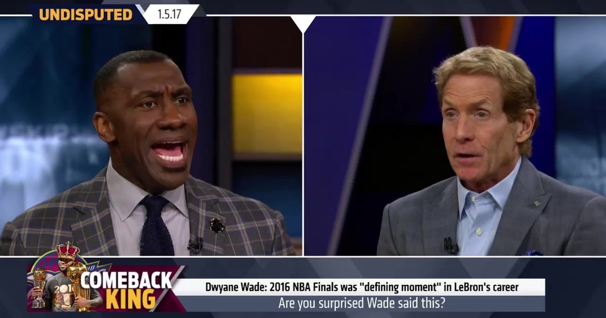 Skip Bayless Wade S Comments About Lebron S 2016 Nba Finals Are Sad But True Undisputed Fox Sports