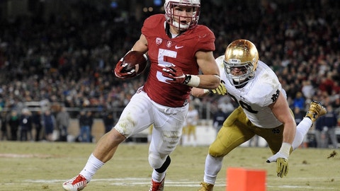 Christian McCaffrey, RB, Stanford (class of 2014) 