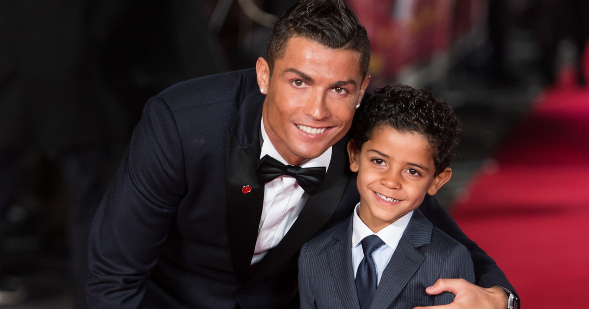 Watch Cristiano Ronaldo's son score yet another stunner free kick, just