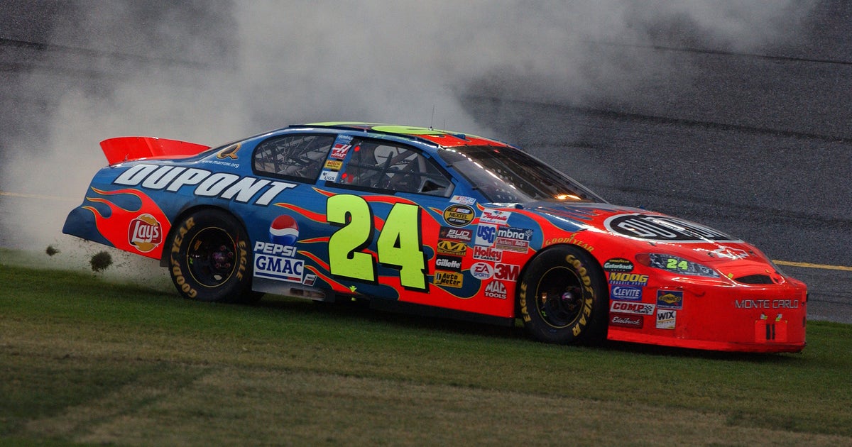 Jeff Gordon's iconic Daytona 500 paint schemes and results 