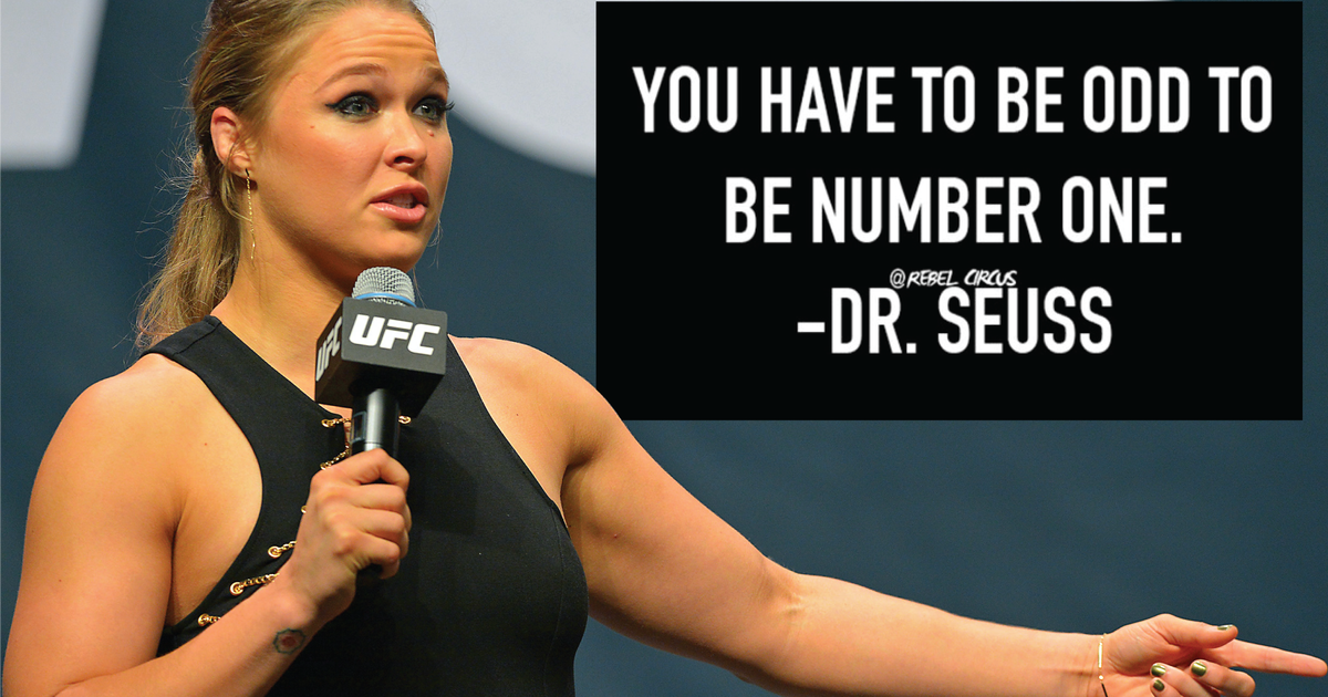 Ronda Rousey's 20 most ridiculous inspirational quotes | FOX Sports