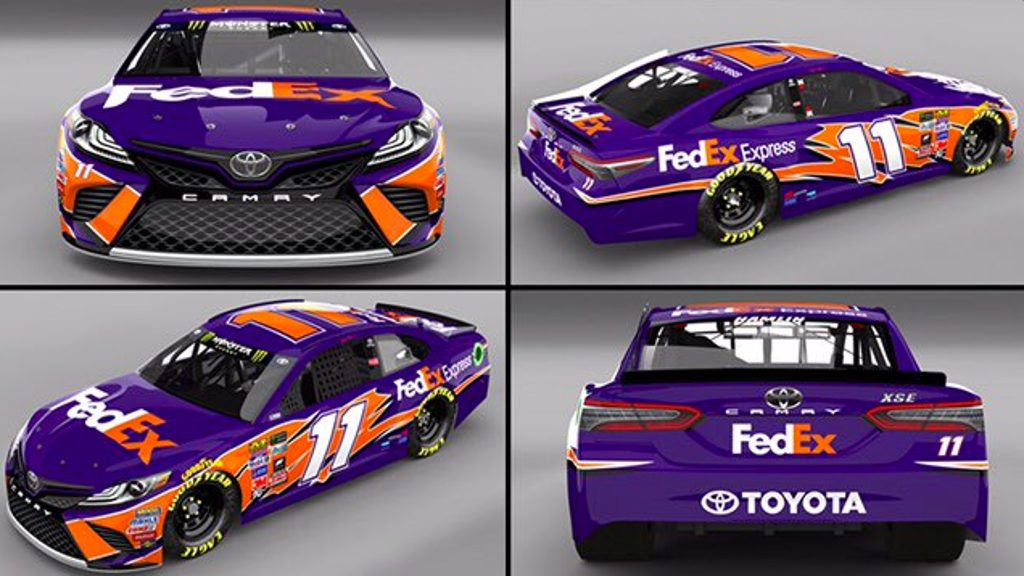 Check Out More Than 50 Photos Of 2017 Nascar Paint Schemes Fox Sports